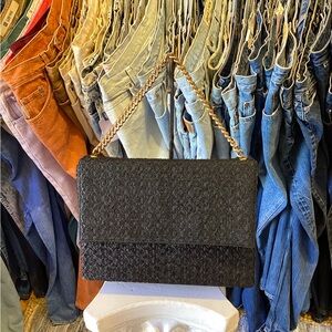 Vintage 1960’ s Lewis Straw shoulder Handle Bag